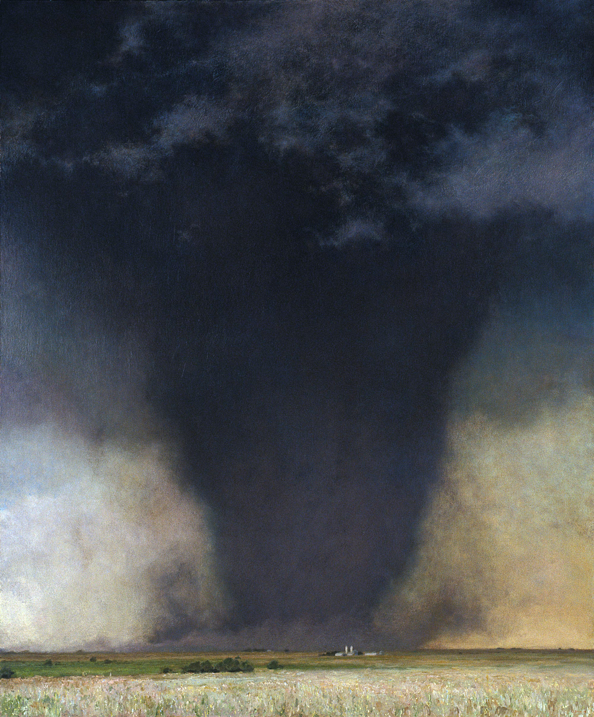 Синий смерч. Джон Брозио Торнадо. Джон Брозио картина Торнадо. Картины урагана Джон Брозио. Ураган смерч Торнадо.